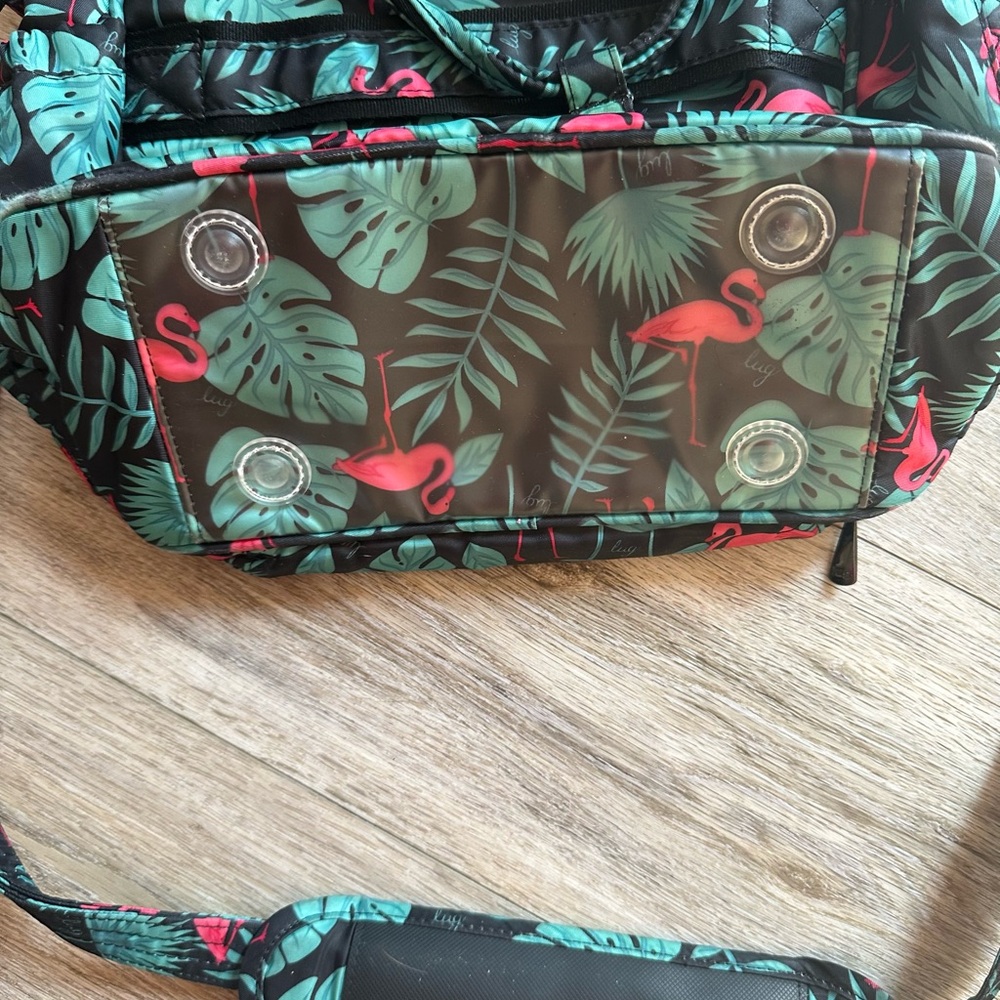 Lug Mini Puddle Jumper Bag Flamingo Print - Picture 10 of 12